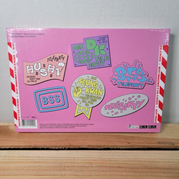 CD - Bss (Seventeen) - 2nd Single Album: Teleparty (GA Ver.) NEW / SEALED - Picture 3 of 4